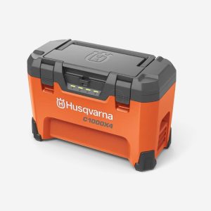 Caricabatteria Husqvarna 40-C1000X4 davanti